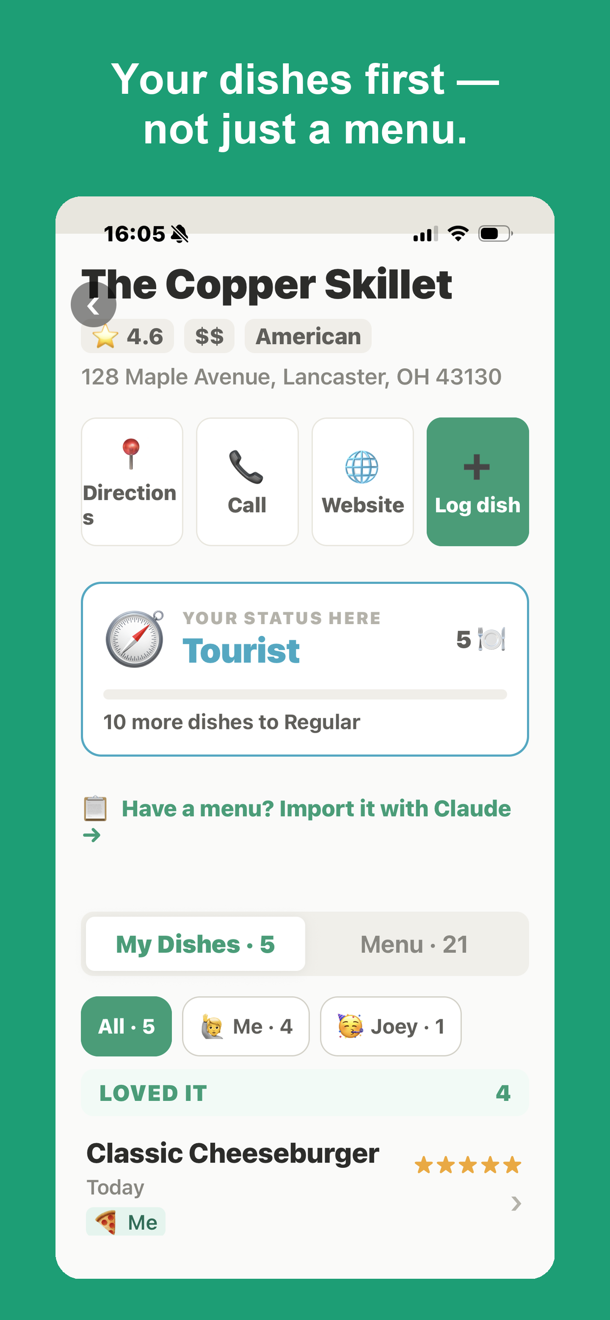 FoodFavs — Your favorite dishes